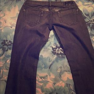 Robin’s Jeans, Marilyn Black Silver Wings Sz30